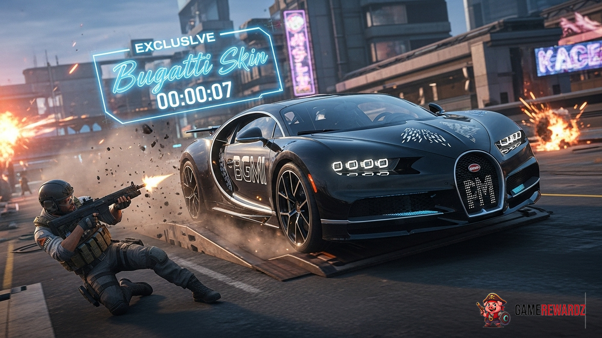 BGMI: Unlock the EXCLUSIVE Bugatti Skin Before Anyone Else!